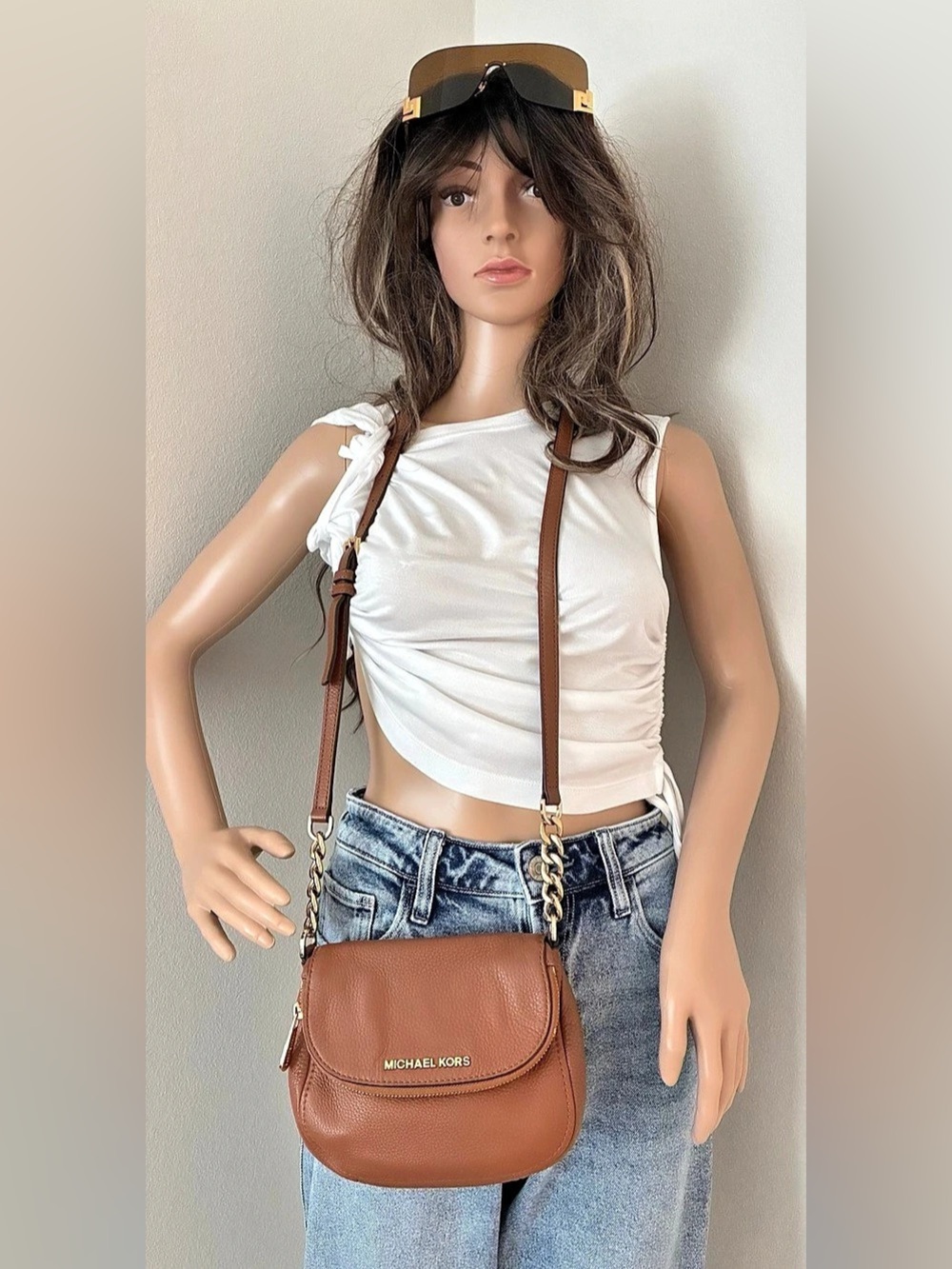 Michael Kors Brown Crossbody Bag